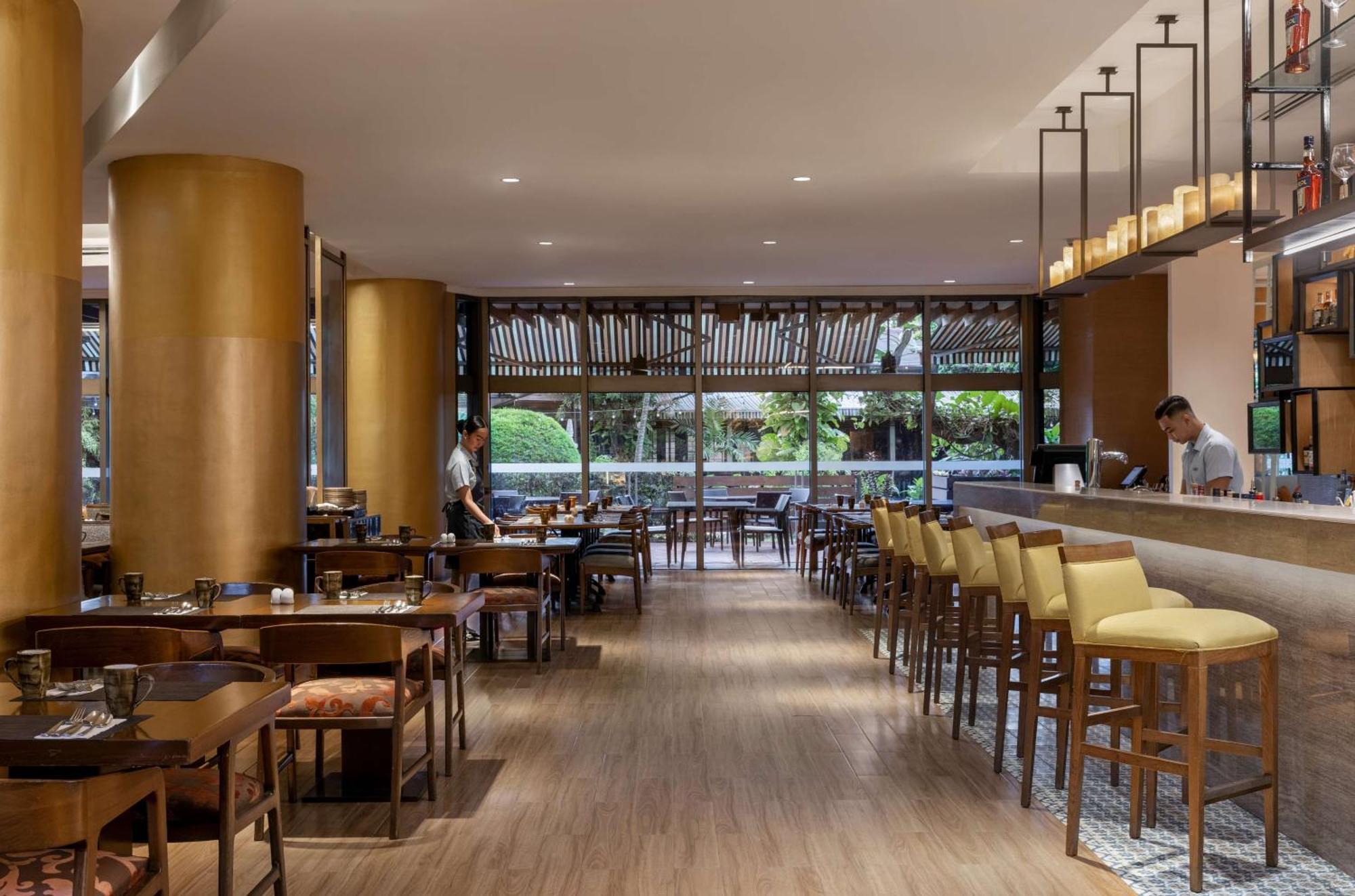 Dusit Thani Manila Makati City Exteriér fotografie The Bar